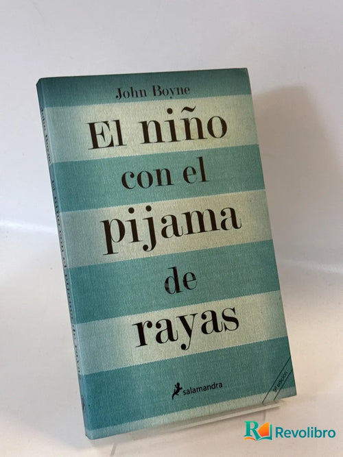 Portada de El niño con el pijama de rayas de John Boyne, libro de segunda mano