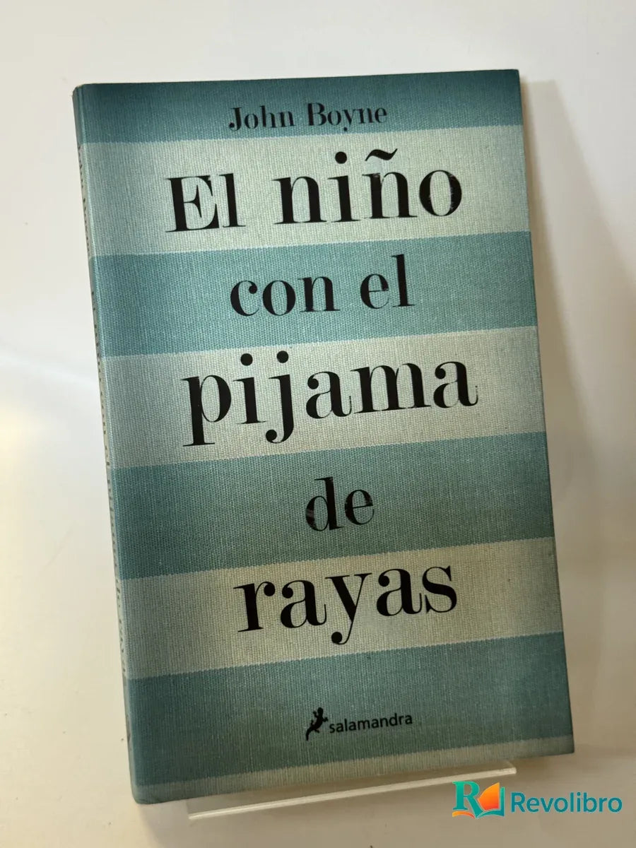 Portada de El niño con el pijama de rayas de John Boyne, libro de segunda mano