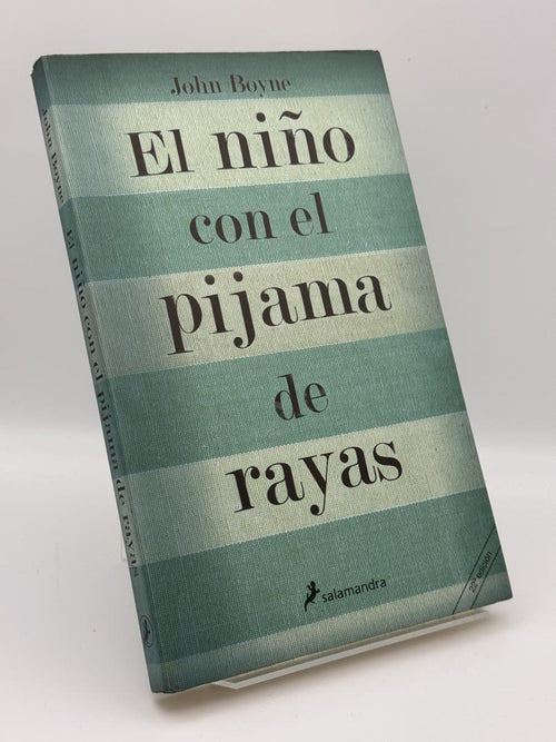 El niño del pijama de rayas - Portada