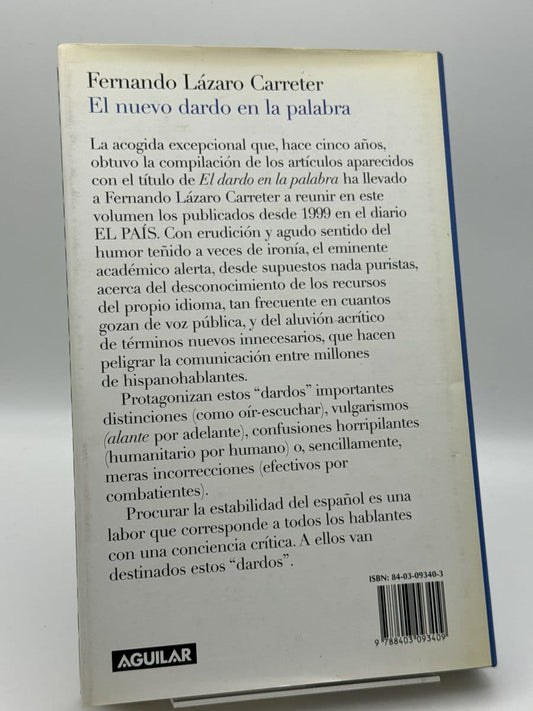El nuevo dardo en la palabra - Fernando Lázaro Carreter - Imagen 2