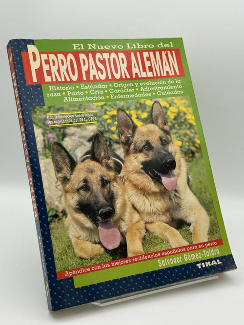 El Nuevo Libro del Perro Pastor Alemán - Salvador Gomez-Toldra - Portada