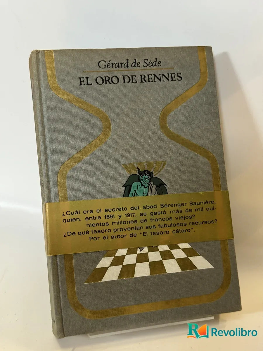 Portada de El Oro de Rennes de Gérard de Sede, libro de segunda mano
