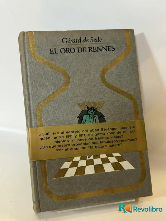 Portada de El Oro de Rennes de Gérard de Sede, libro de segunda mano