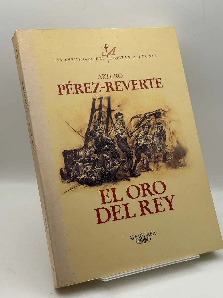 El oro del rey de Arturo Pérez-Reverte | Libro segunda mano - Portada