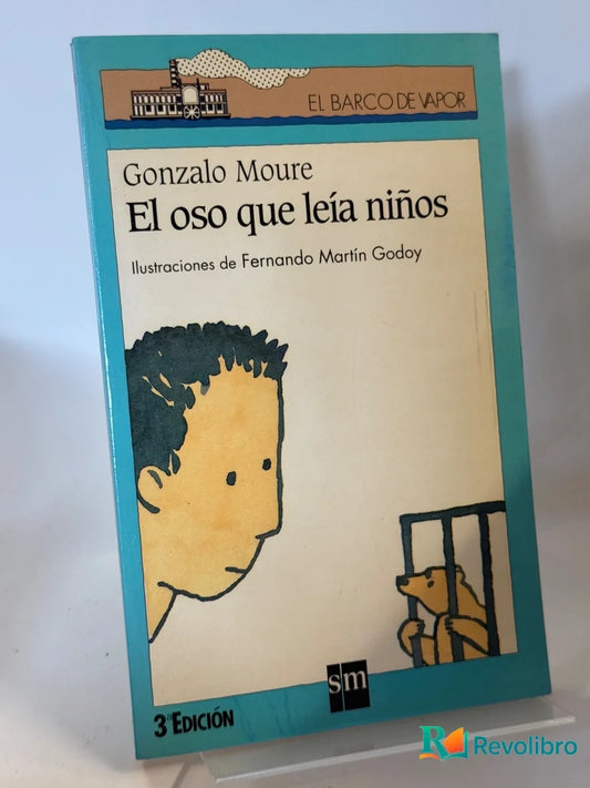 Portada de El Oso Que Leia Niños de Gonzalo Moure, libro de segunda mano