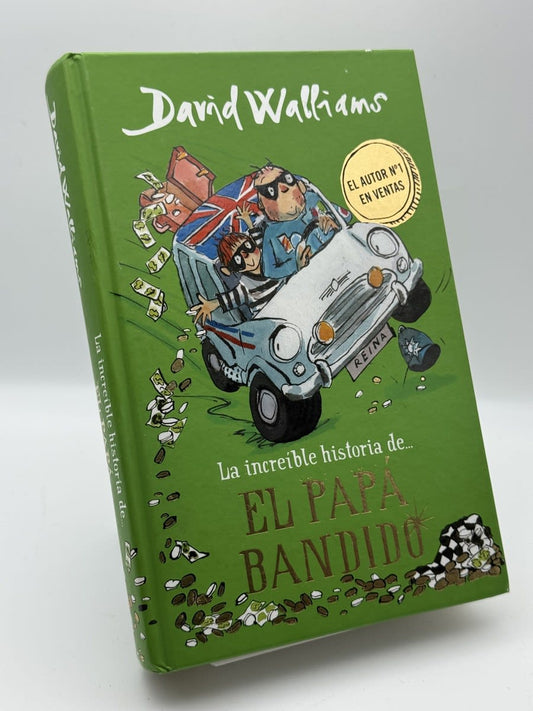El papá bandido - David Walliams - Portada