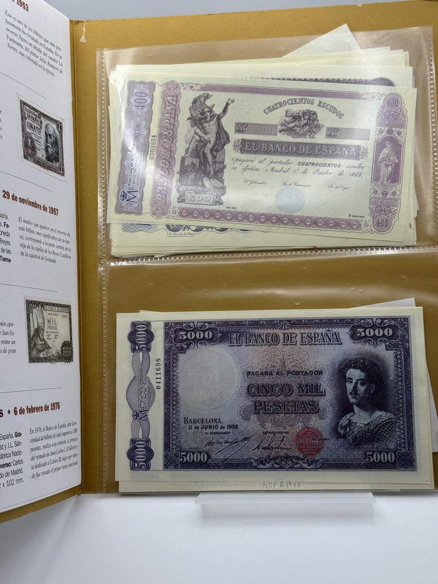 El papel de la Peseta, 36 billetes - Foto 2
