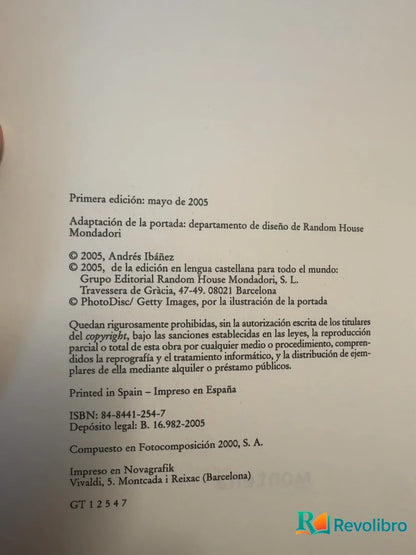 Foto 3 de El Parque Prohibido - 1ª edición de Andres Ibanez, libro de segunda mano