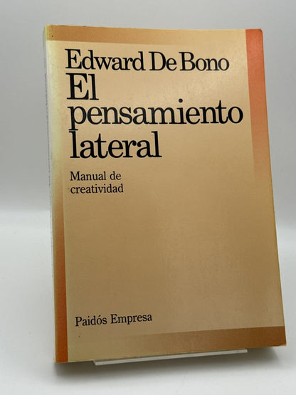 El pensamiento lateral - Edward De Bono - Portada