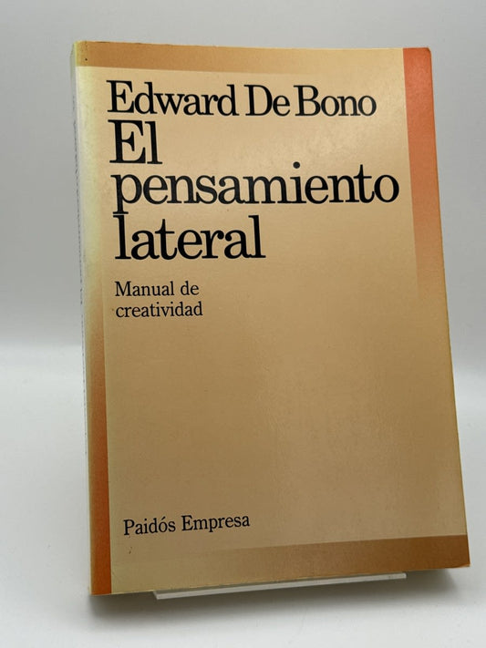 El pensamiento lateral - Edward De Bono - Portada