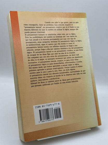 El pensamiento lateral - Edward De Bono - Imagen 2
