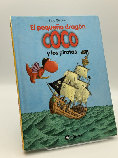 Portada de El pequeño dragón Coco y los piratas - Ingo Siegner de Ingo Siegner, libro de segunda mano