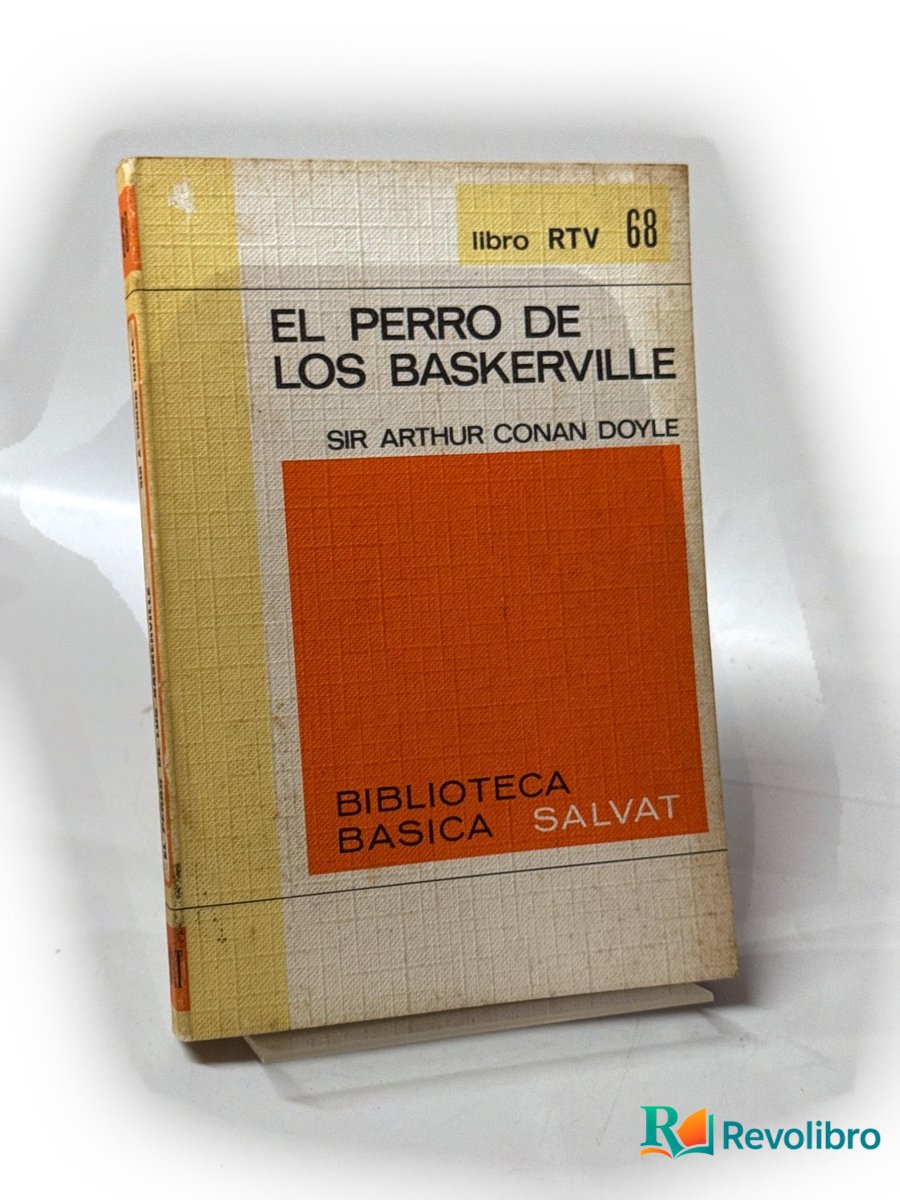 Portada de El perro de los Baskerville de Arthur Conan Doyle, libro de segunda mano