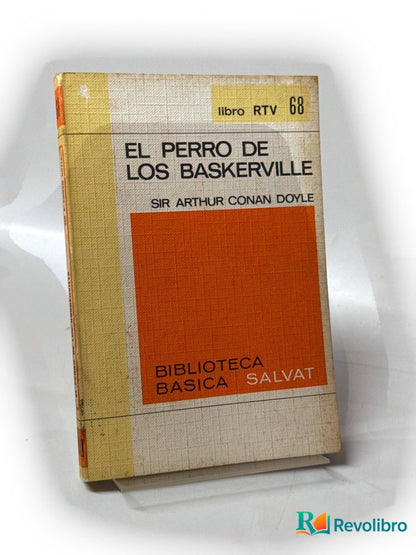 Portada de El perro de los Baskerville de Arthur Conan Doyle, libro de segunda mano
