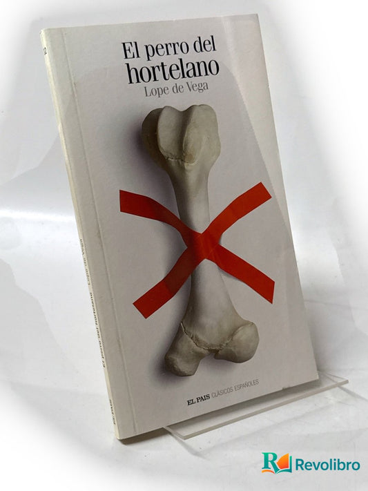 Portada de El perro del hortelano de Lope de Vega, libro de segunda mano