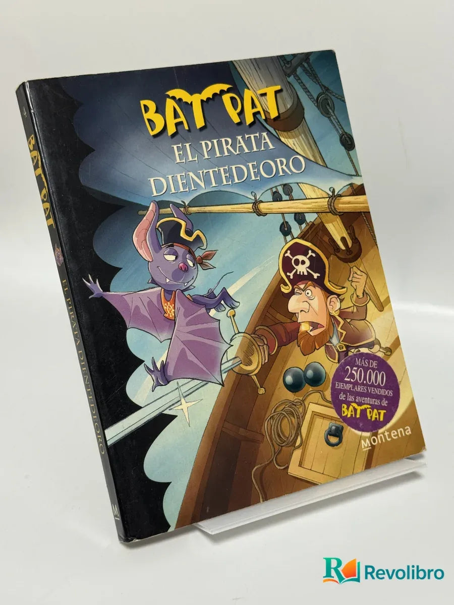 Portada de El pirata Dientedeoro de Edizioni Piemme, libro de segunda mano