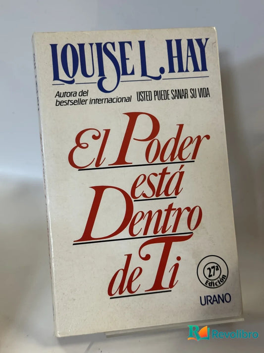 Portada de El Poder está Dentro de Ti de Louise L. Hay, libro de segunda mano