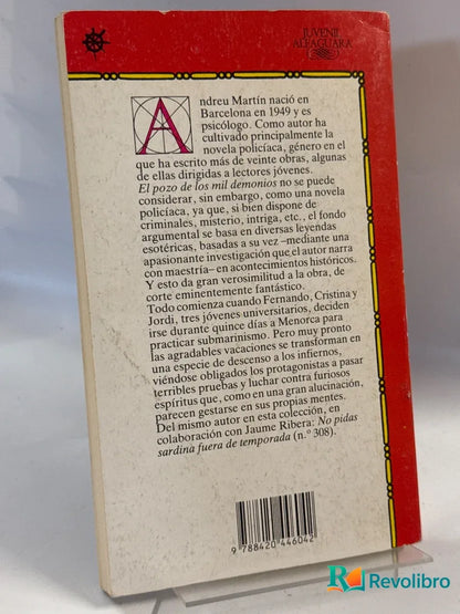 Foto 2 de El pozo de los mil demonios de Andreu Martín, libro de segunda mano