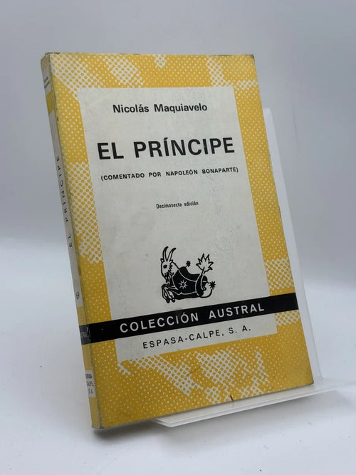 EL PRÍNCIPE de Nicolás Maquiavelo | Libro segunda mano - Portada