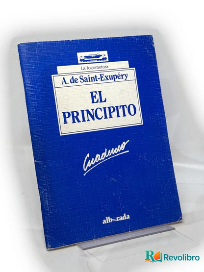 Portada de El principito cuaderno de Antoine de Saint-Exupéry, libro de segunda mano