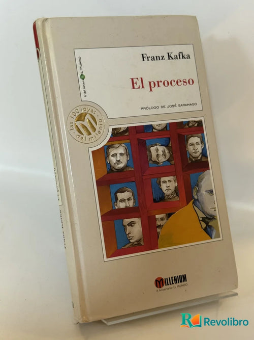 Portada de El proceso de Franz Kafka, libro de segunda mano