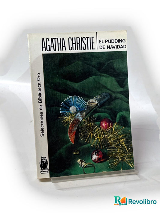 Portada de El pudding de Navidad de Agatha Christie, libro de segunda mano