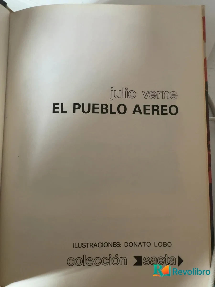 Foto 3 de El pueblo aéreo de Julio Verne, libro de segunda mano