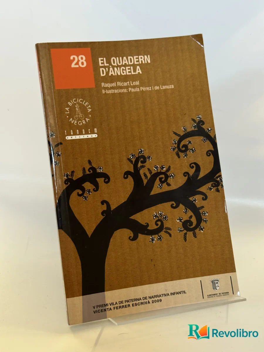 Portada de El Quadern D'angela de Raquel Ricart Leal, libro de segunda mano