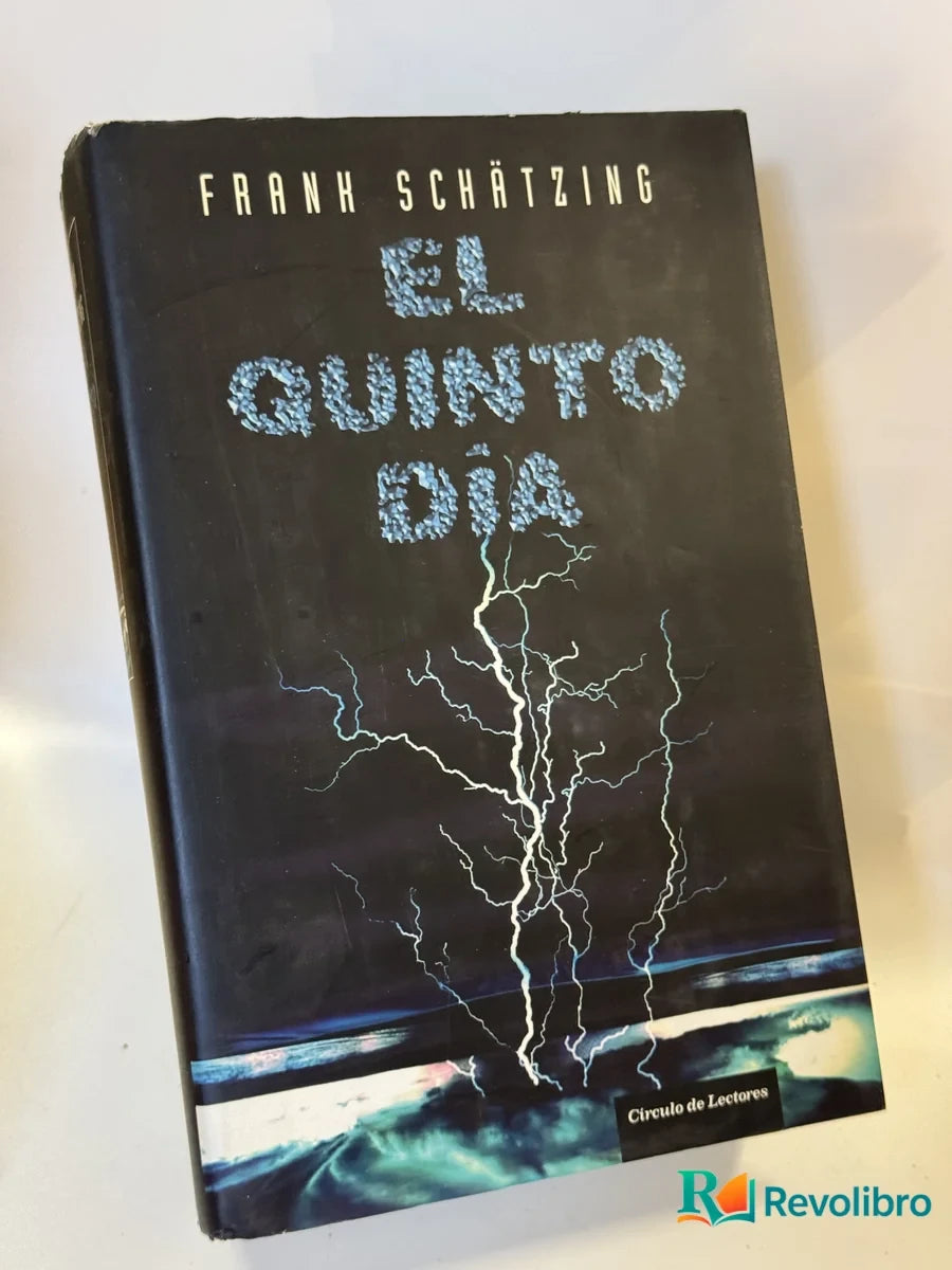 Portada de El quinto día de Frank Schätzing, libro de segunda mano