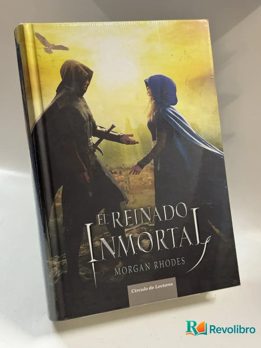 Portada de El reinado inmortal de Morgan Rhodes, libro de segunda mano