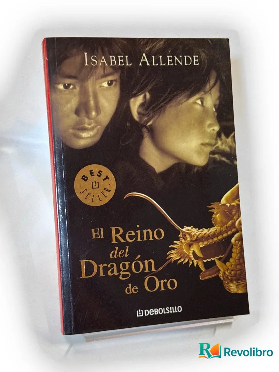 Portada de El reino del dragón de oro de Isabel Allende, libro de segunda mano