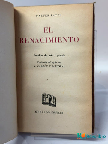 El Renacimiento - 1ª edición