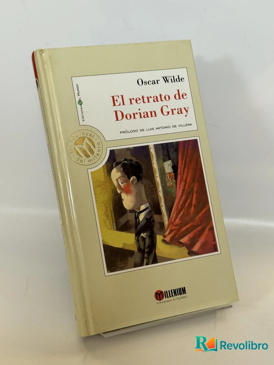 Portada de El retrato de Dorian Gray de Oscar Wilde, libro de segunda mano