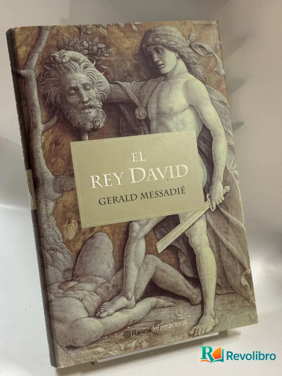 Portada de El Rey David de Gerald Messadié, libro de segunda mano
