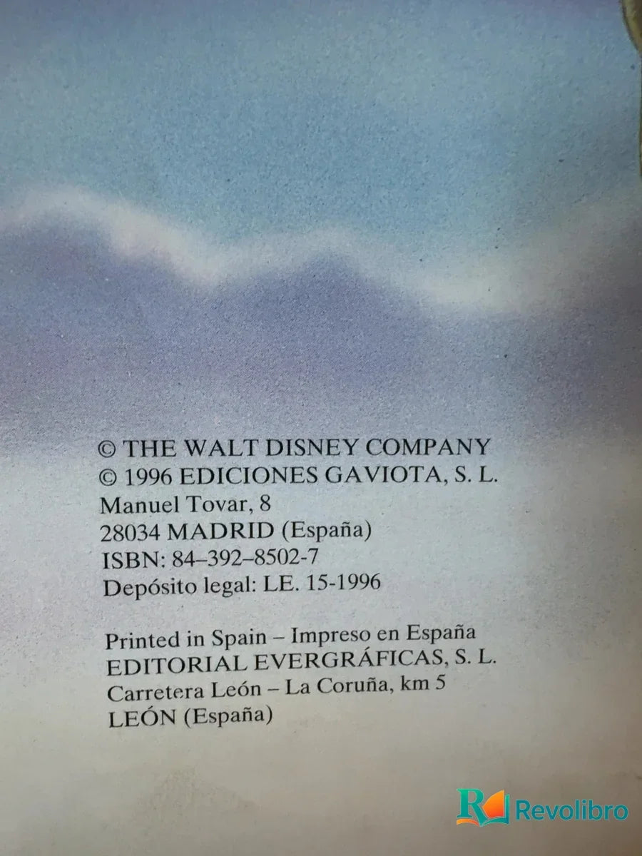 Foto 2 de El Rey Leon de Disney, libro de segunda mano