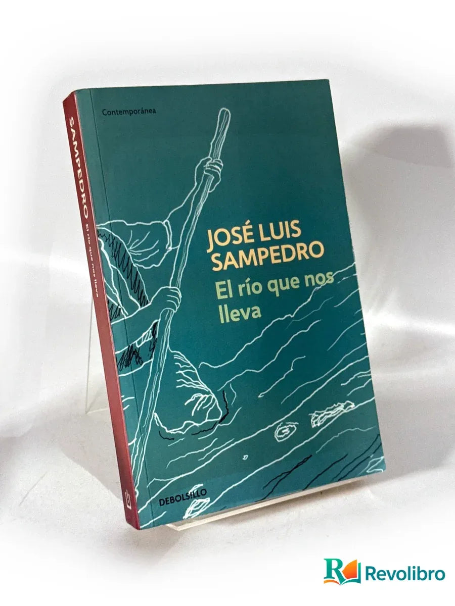 Portada de El río que nos lleva de José Luis Sampedro, libro de segunda mano