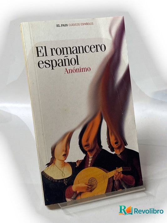 Portada de El romancero español de Anónimo, libro de segunda mano