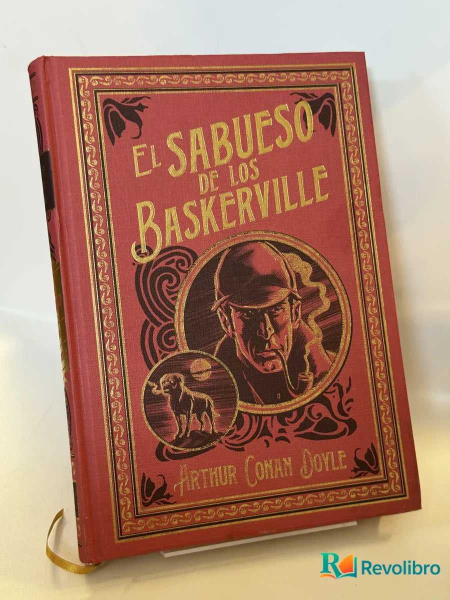 Portada de El sabueso de los Baskerville de Arthur Conan Doyle, libro de segunda mano