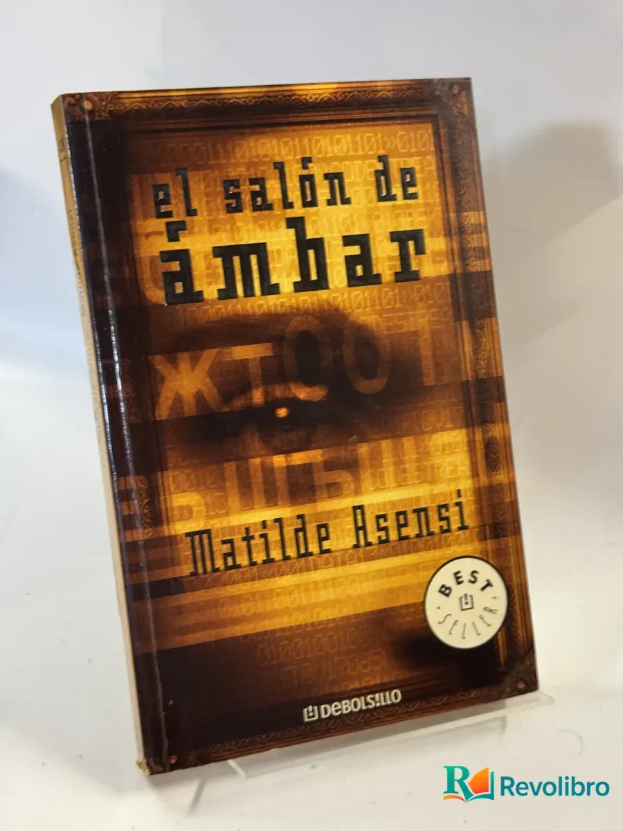 Portada de el salón de ámbar de Matilde Asensi, libro de segunda mano