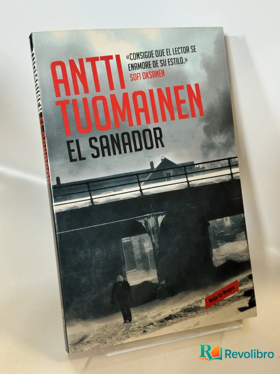 Portada de El sanador de Antti Tuomainen, libro de segunda mano