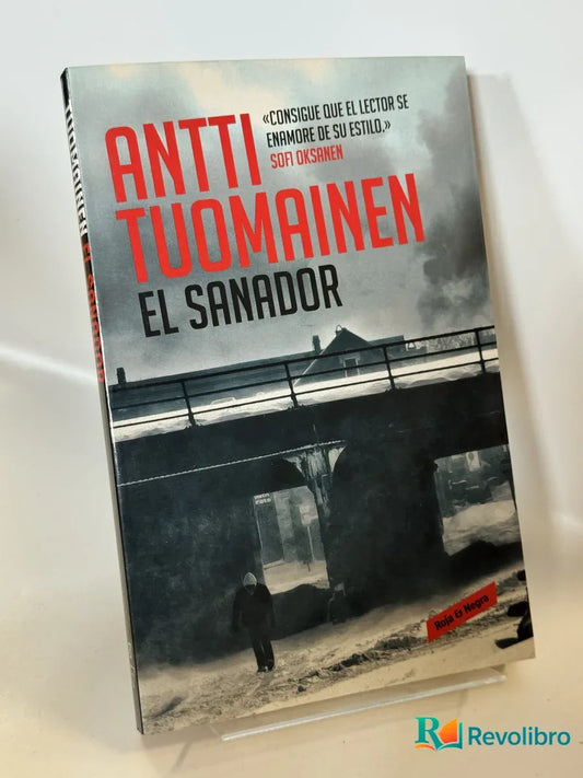 Portada de El sanador de Antti Tuomainen, libro de segunda mano