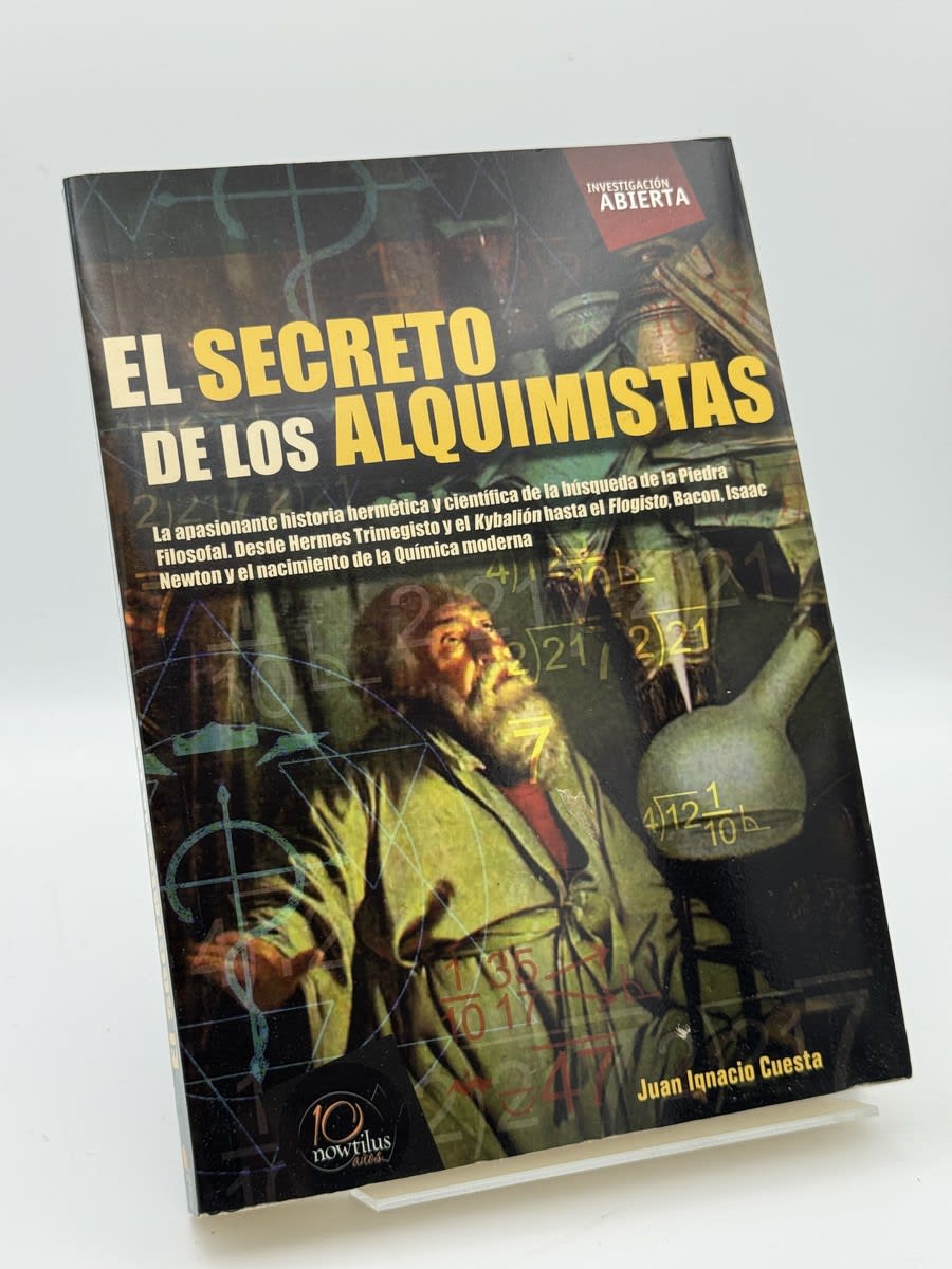 Portada de El secreto de los alquimistas de Juan Ignacio Cuesta Millán, libro de segunda mano