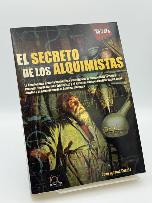 Portada de El secreto de los alquimistas de Juan Ignacio Cuesta Millán, libro de segunda mano