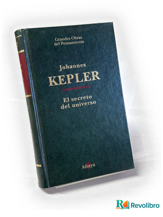 Portada de El secreto del universo de Johannes Kepler, libro de segunda mano