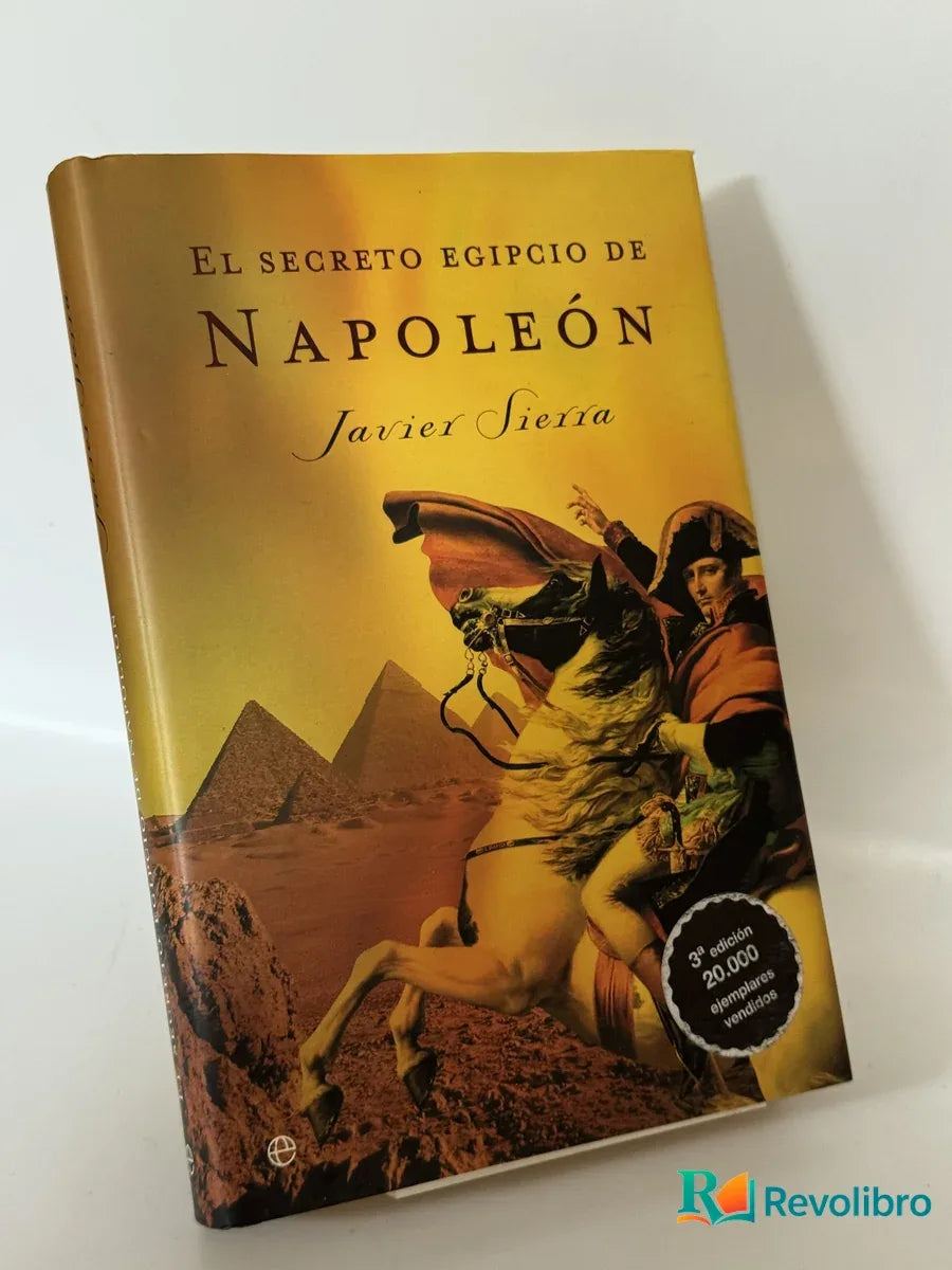 Portada de El secreto egipcio de Napoleón de Javier Sierra, libro de segunda mano