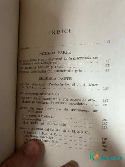 Foto 2 de El seglarismo y su integridad de Lili Alvarez, libro de segunda mano