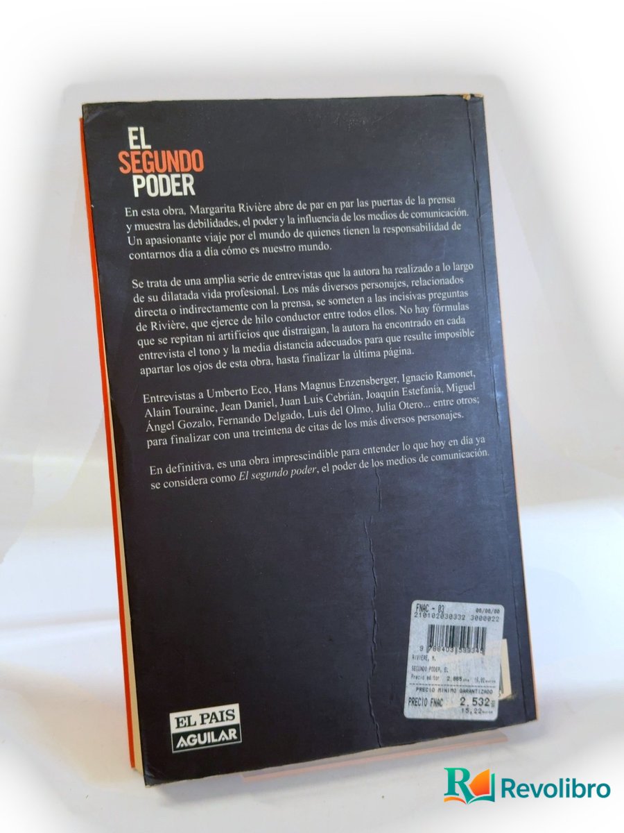 Foto 2 de El segundo poder de Margarita Rivière, libro de segunda mano