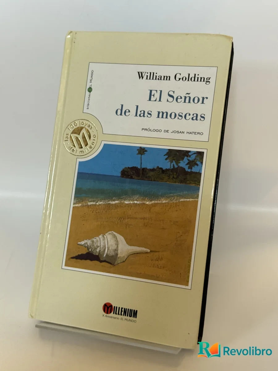 Portada de El Señor de las moscas de William Golding, libro de segunda mano