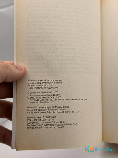 Foto 2 de El séptimo velo de Juan Manuel de Prada, libro de segunda mano