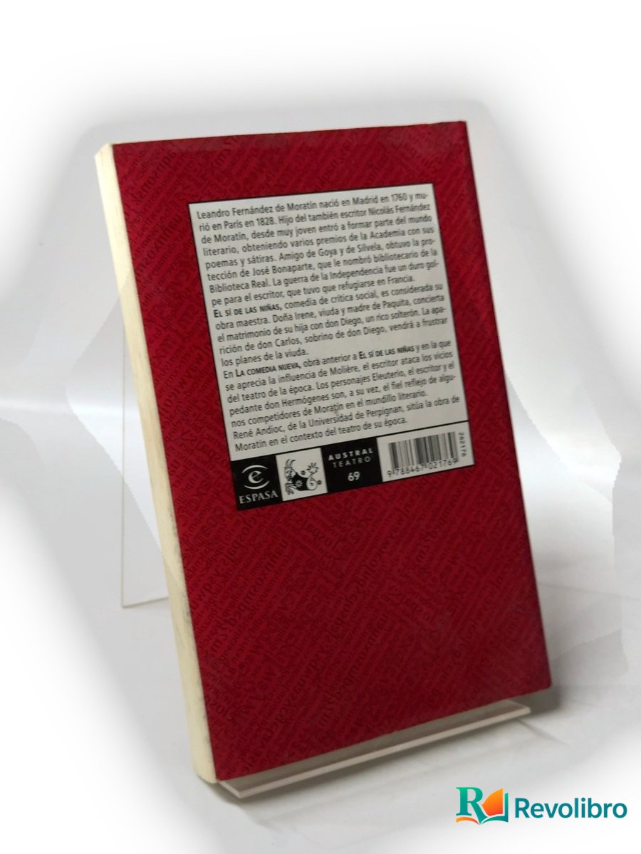 Foto 2 de El sí de las niñas de Leandro Fernández de Moratín, libro de segunda mano